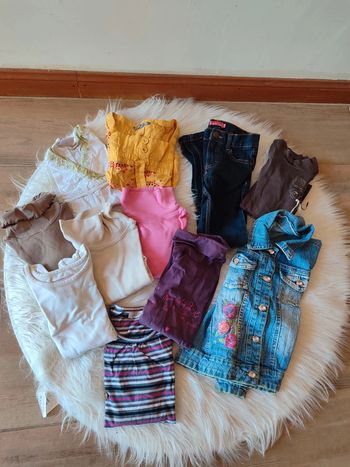 Lot vêtements fille 6-7 ans