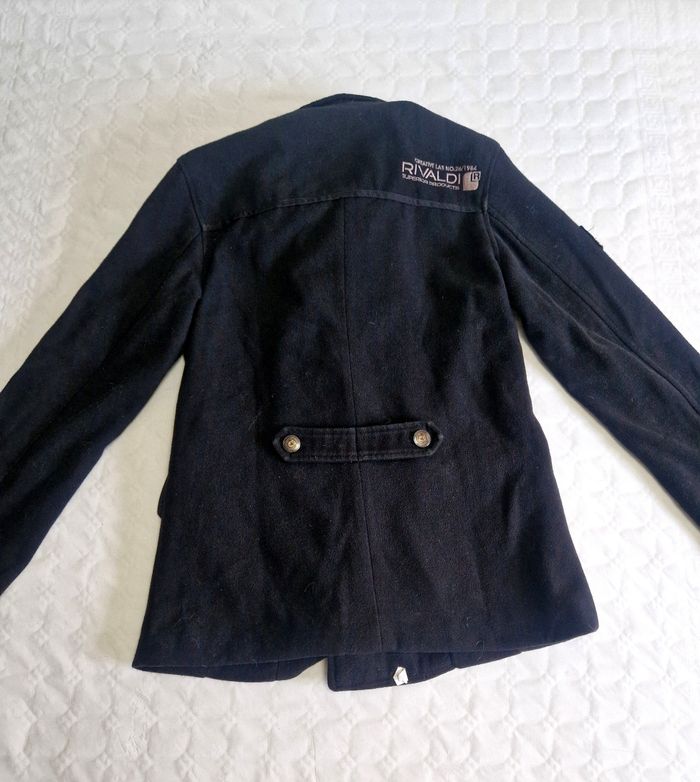 Manteau trench , homme , Rivaldi , taille M , noire - photo numéro 10