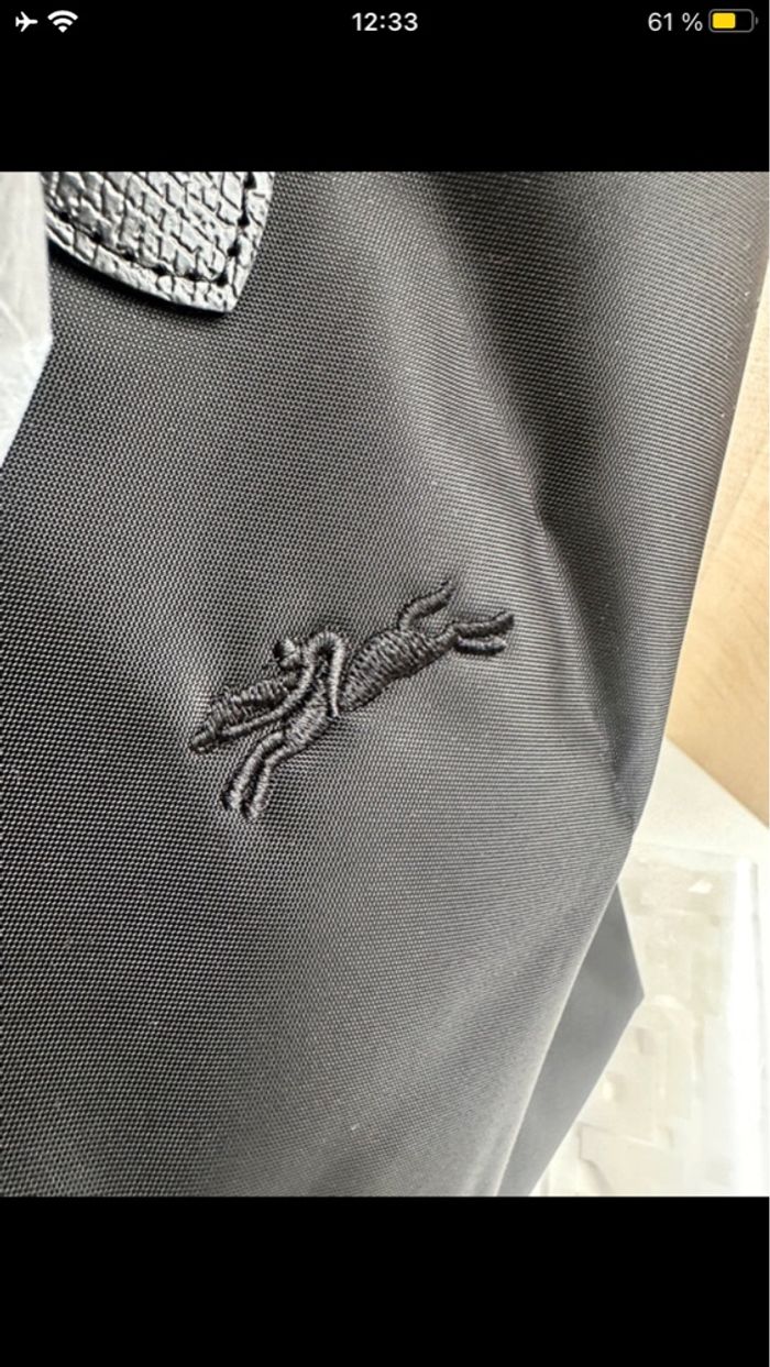 🌸 sac fourre-tout authentique noir neuf taille L 🌸 - photo numéro 6