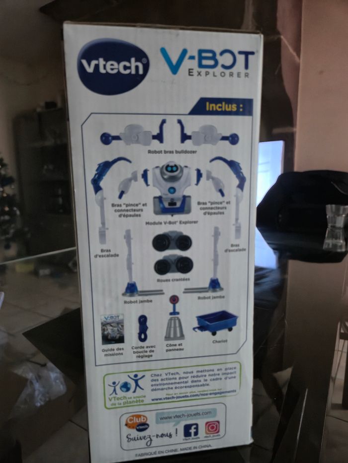 V-bot explorer Vtech robot transformable 5 en 1 - photo numéro 3