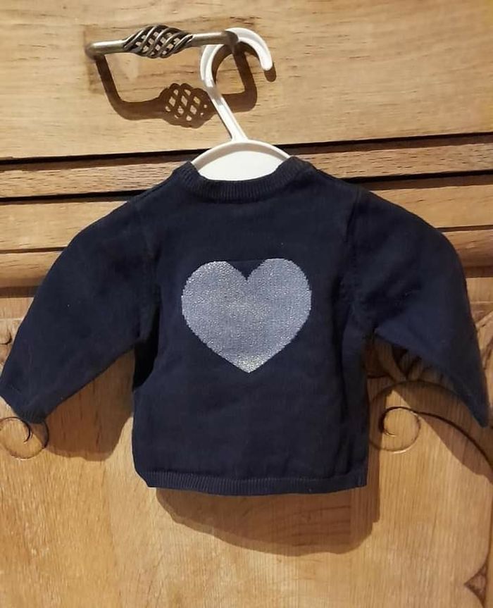 Lot de 2 gilets fille jbc 62 - photo numéro 6