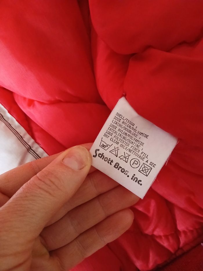 Doudoune Schott en très bon état - photo numéro 5