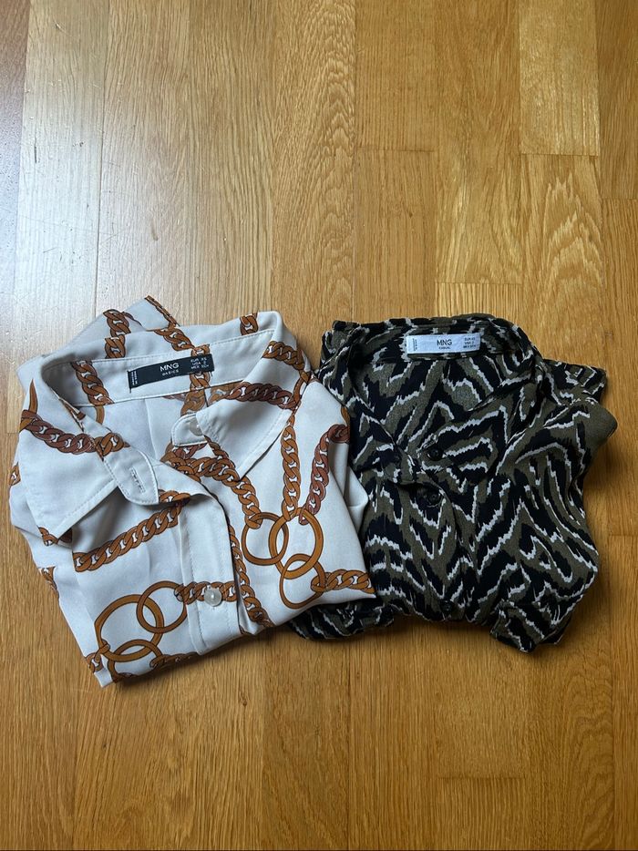 Lot Chemises mango XS