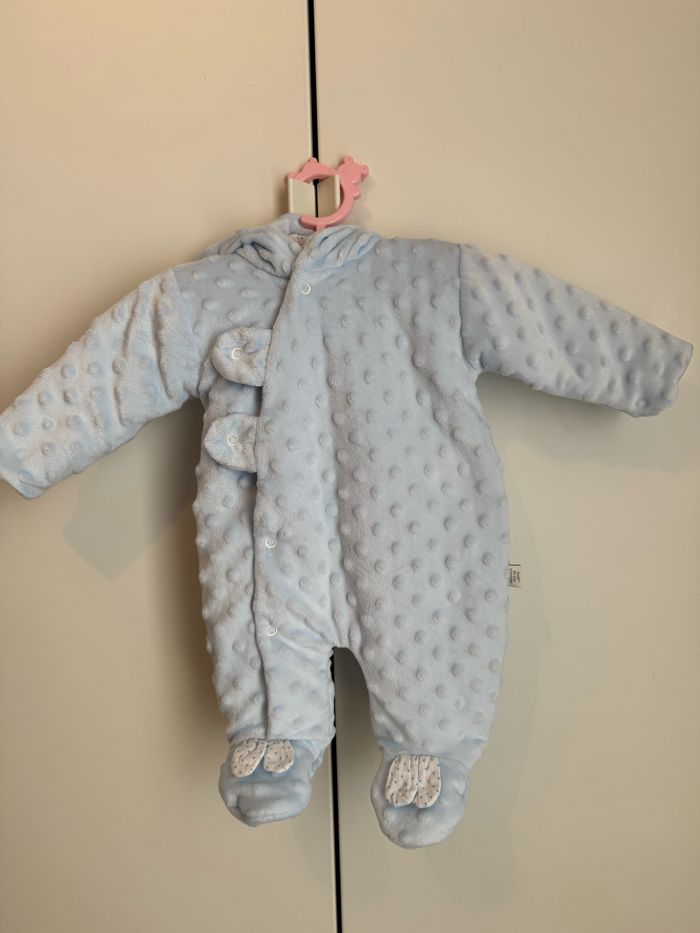 Combinaisons bébé bleu