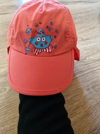 Casquette plage bébé