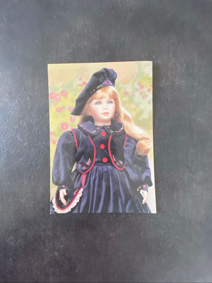 Carte poupée Stéphanie Alberon