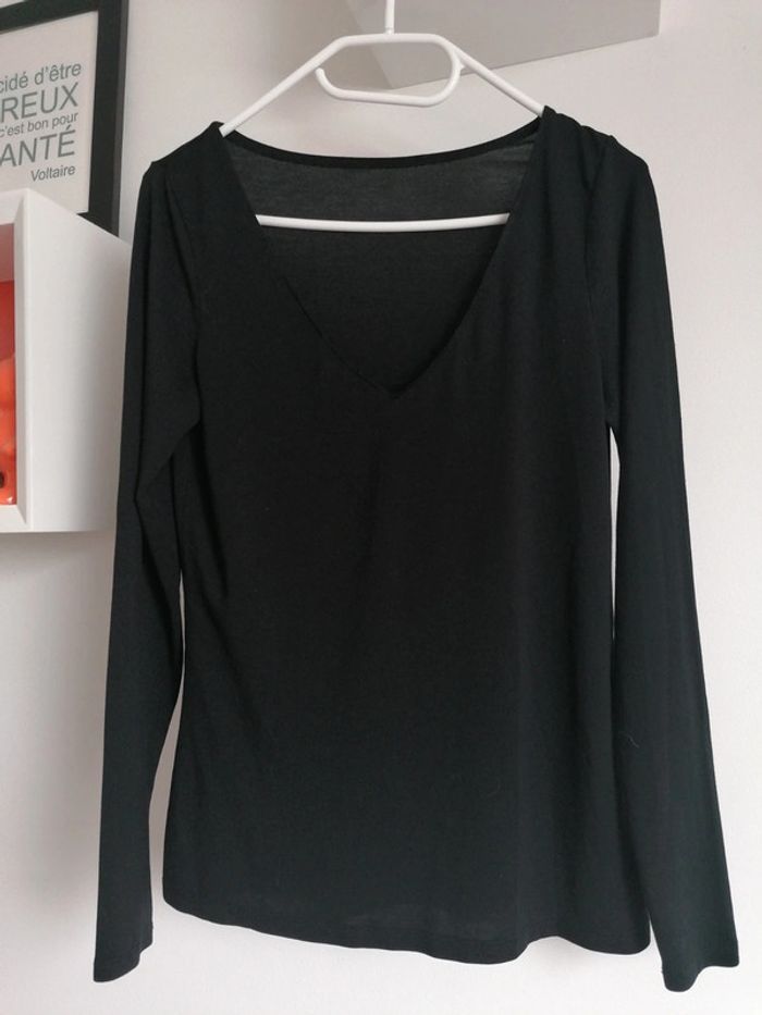 Haut fluide col V Zara taille M