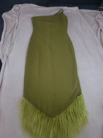 Neuve robe de soirée verte taille S