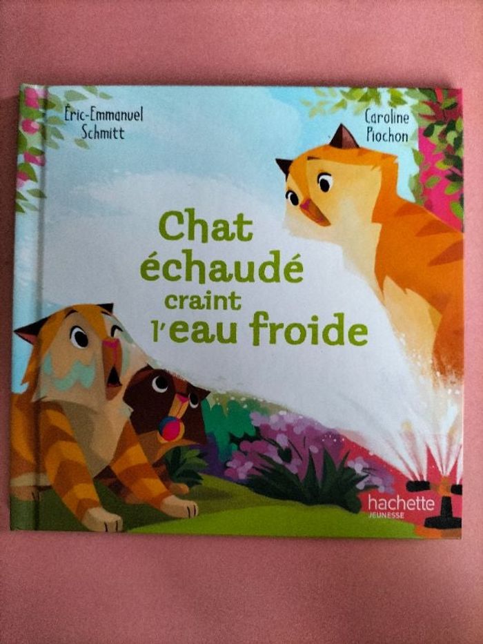 Livre enfant MC Donald Chat échaudé craint l'eau froide