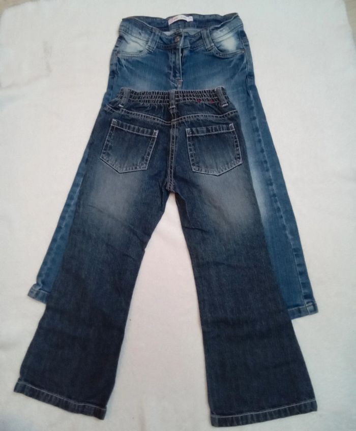 Lot de 2 jeans patte d'éléphant - photo numéro 2