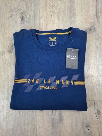 Sweat – Pull – Sweatshirt – Jumper – Castore – 24h Le Mans – Bleu Marine – Homme – Taille 2XL – Neuf