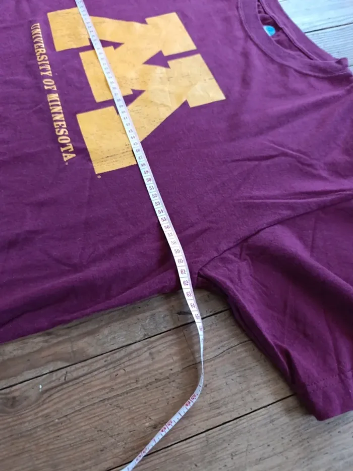 T-shirt col rond NCAA Minnesota University - XL - photo numéro 7