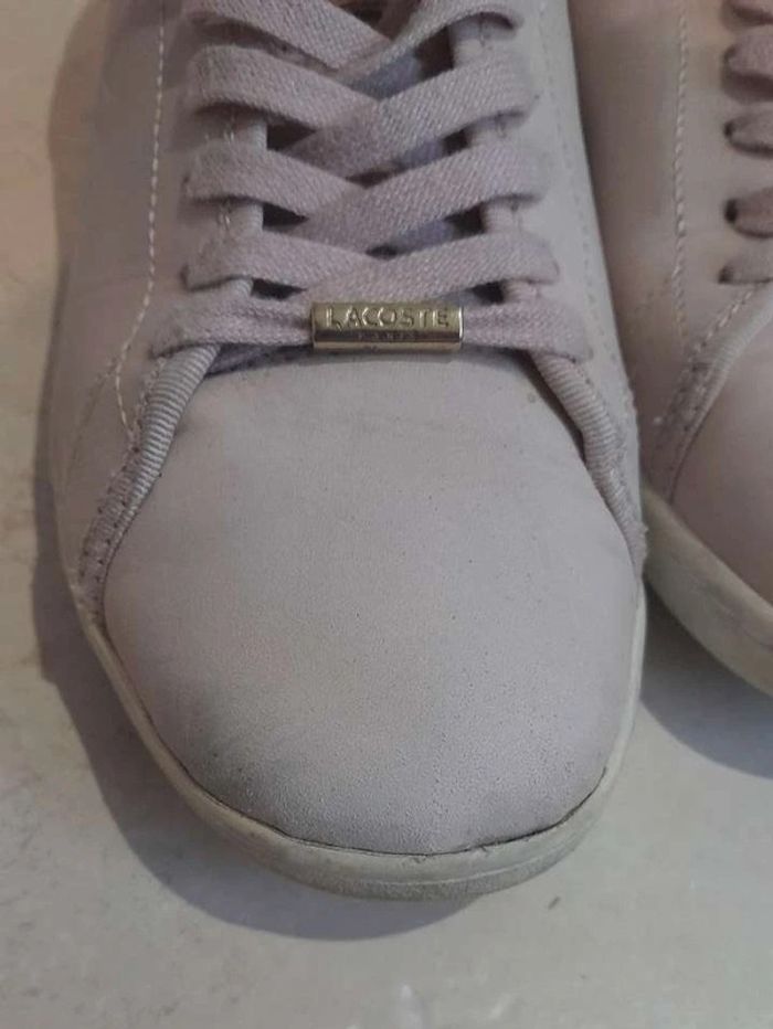Basket rose lacoste - photo numéro 9