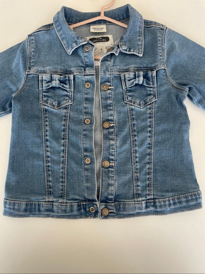 Veste en jean 24 mois fille - photo numéro 3