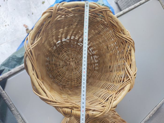 Deux paniers en osier - photo numéro 4
