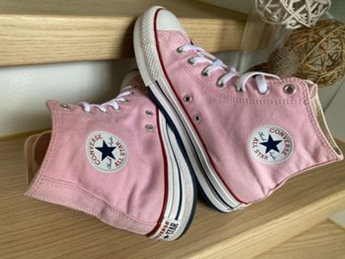 Converse All Star Plate-forme - Pointure 38 - En très bon état - photo numéro 4