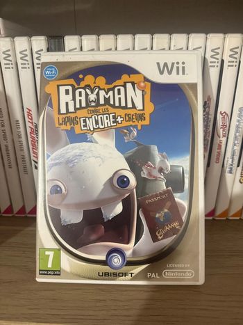 Rayman contre les lapins encore + crétins jeu Wii j