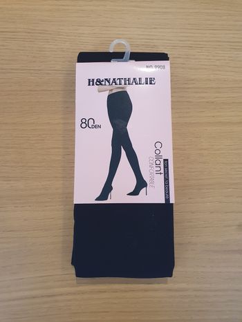 Collants noirs opaques TU