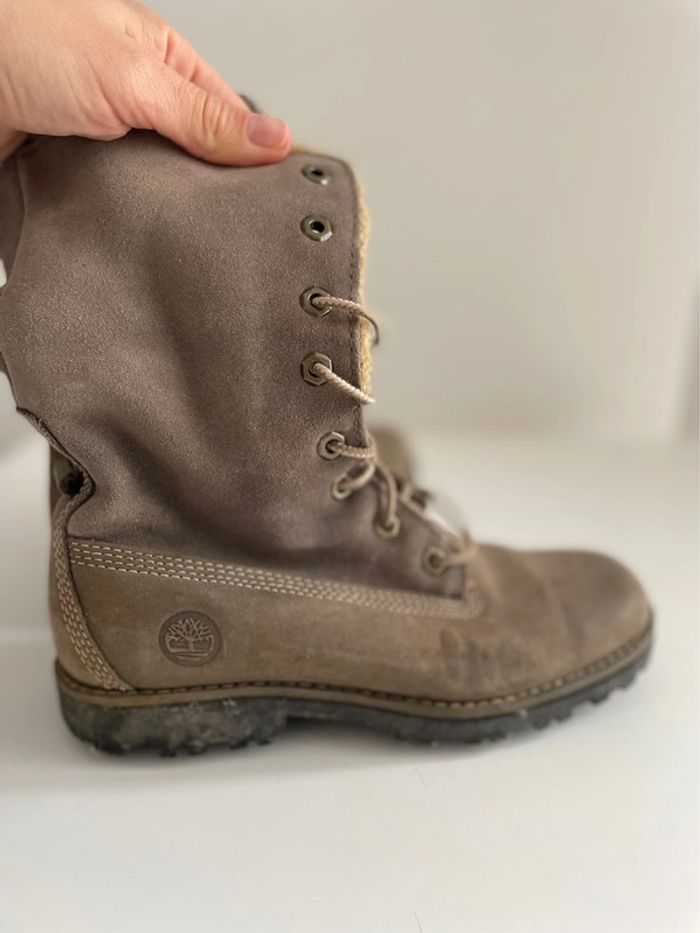 Bottine marron Timberland - photo numéro 4