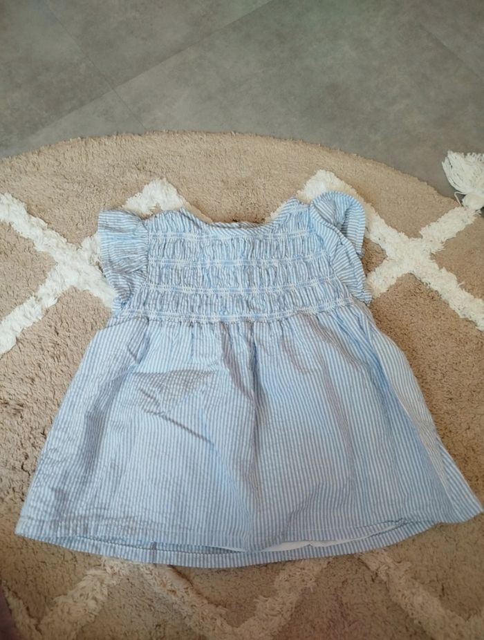 Blouse gaze de coton Bb fille Primark 24 mois