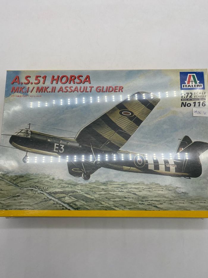 Italeri maquette A.s.51 Horsa MK.1/mk.II Assault glider