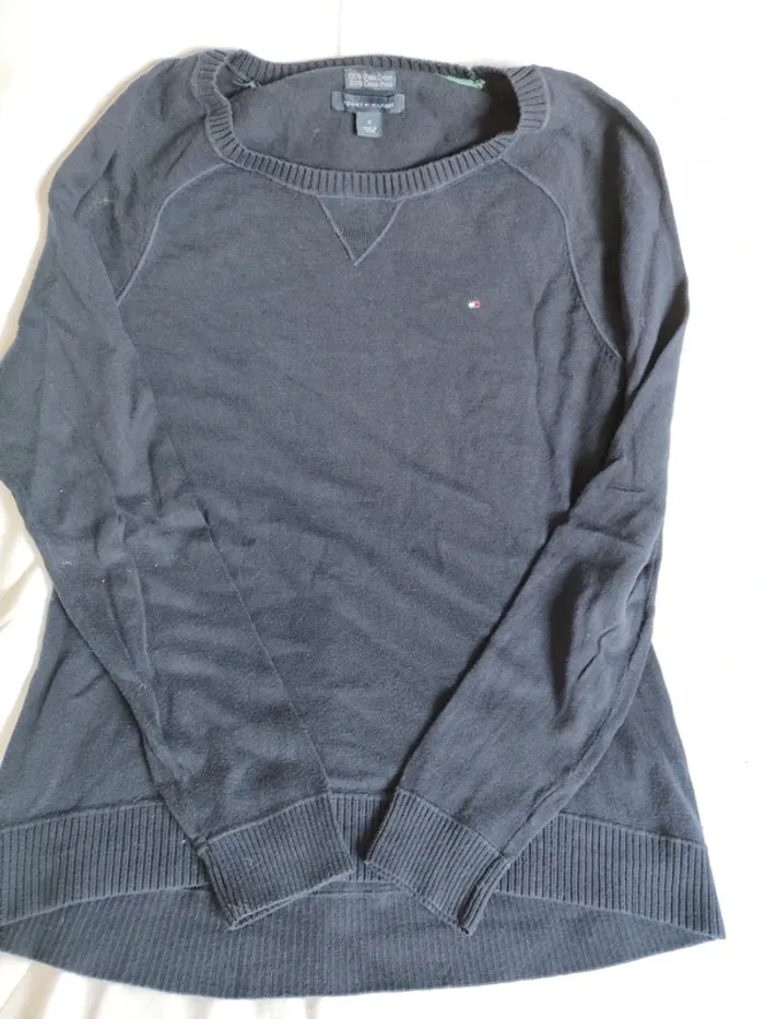 Pull-femme- tommy Hilfiger -bleu marine-M