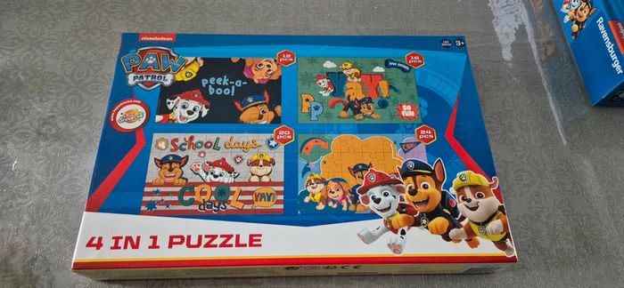 Boîte de 4 puzzles en 1 Pat Patrouille nickelodeon