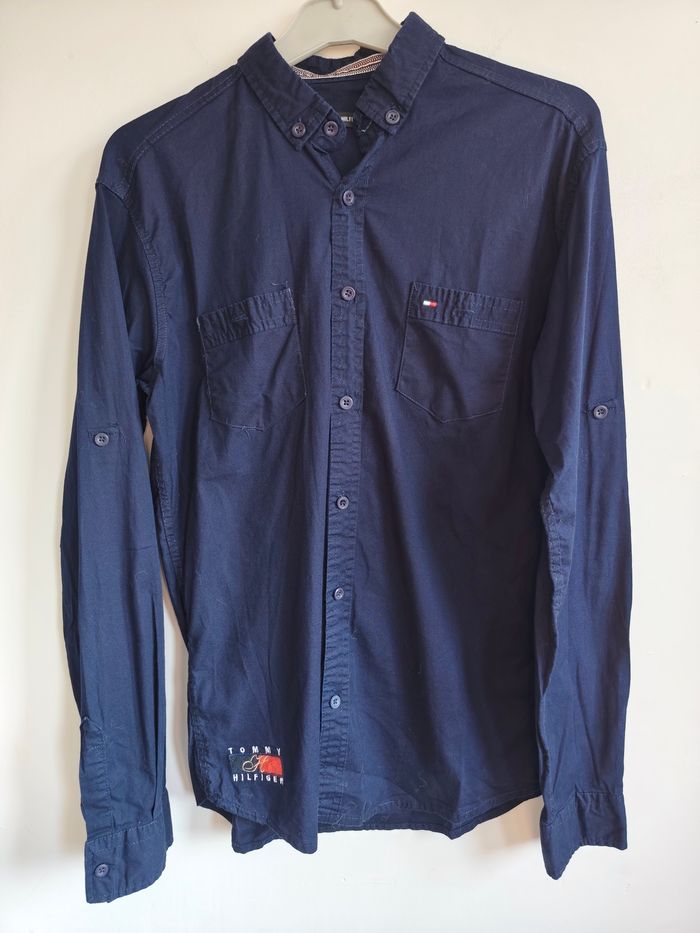 Chemise bleu marine – Taille XL – Tommy Hilfiger