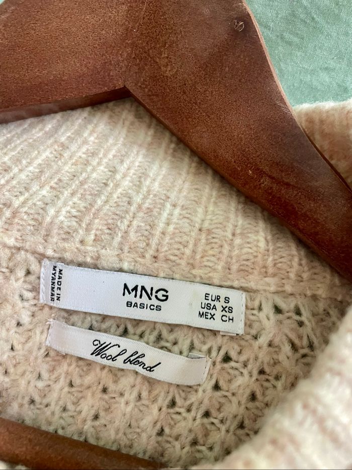 Robe pull beige Mango taille S - photo numéro 3