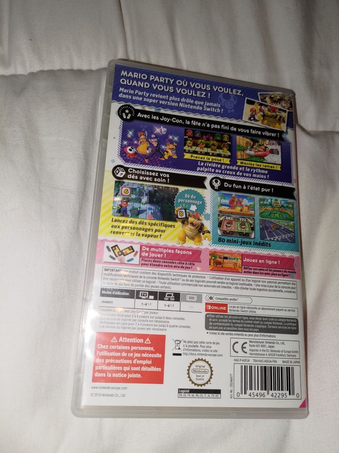 Jeu Super Mario Party Switch - photo numéro 2