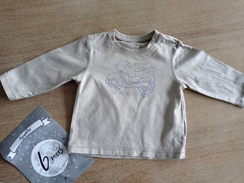 Tee shirt moto 6 mois