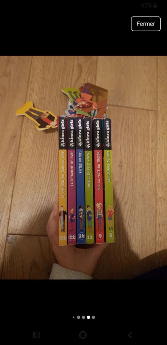 Livre les Kinra girl. Livre pour enfant - photo numéro 5
