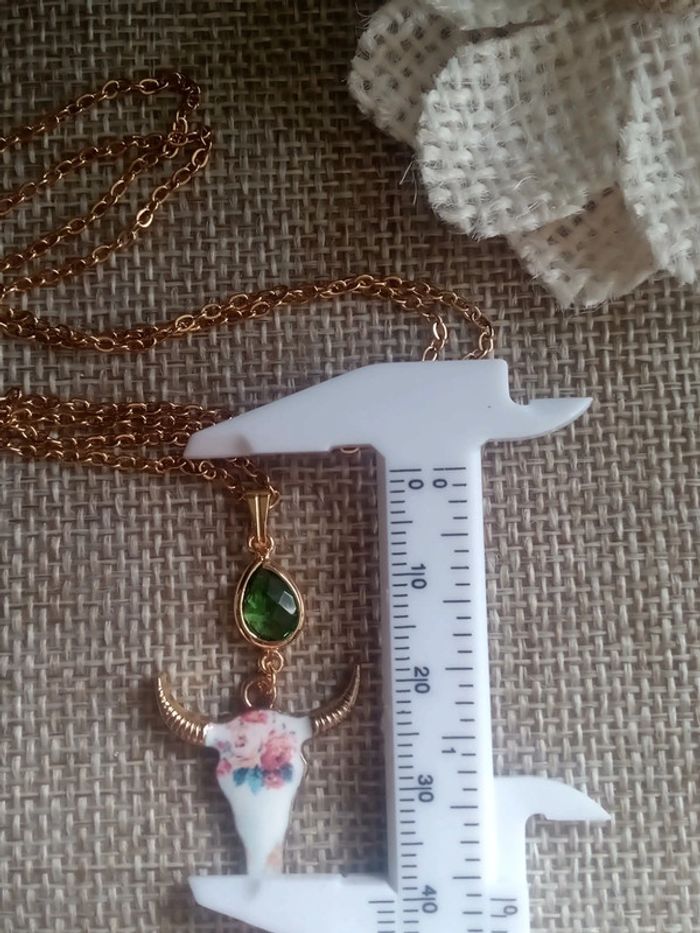 Collier tête de vache - photo numéro 3