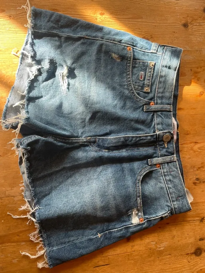Short taille haute Tommy Jeans - photo numéro 2