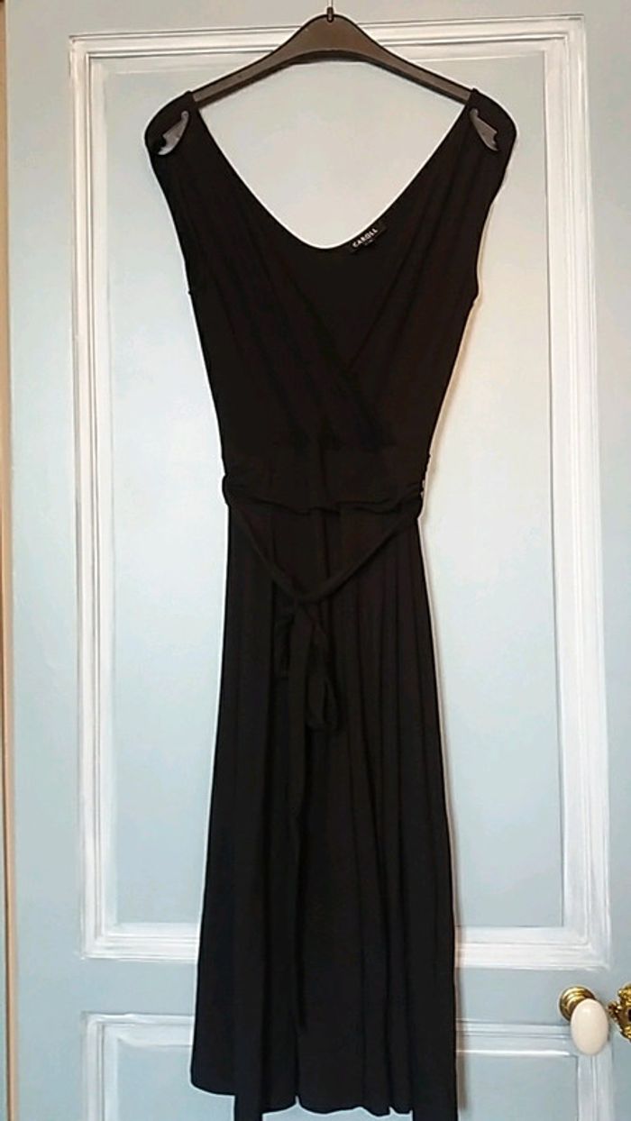 Robe femme noire caroll - photo numéro 4