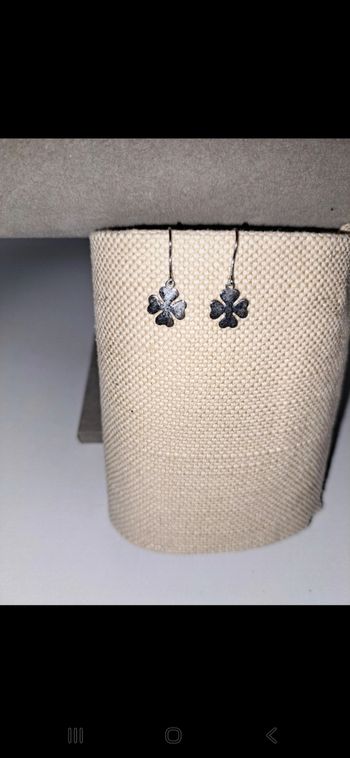 Boucles d oreille trèfles