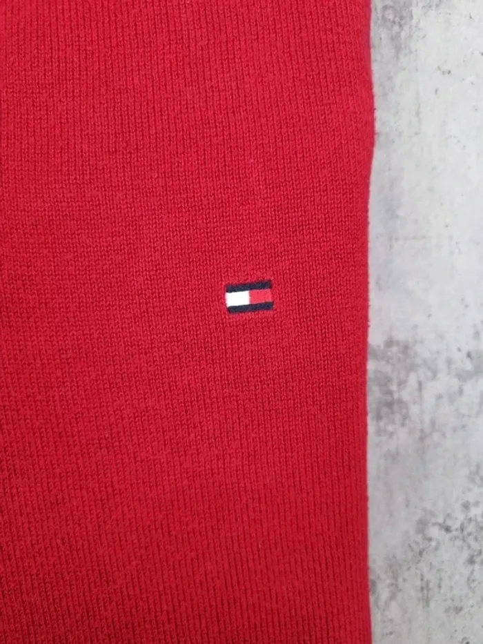 Pull col V Tommy Hilfiger rouge, S Hommes - photo numéro 5