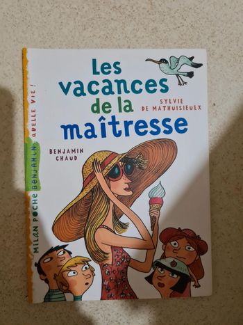 Livre les vacances de la maîtresse