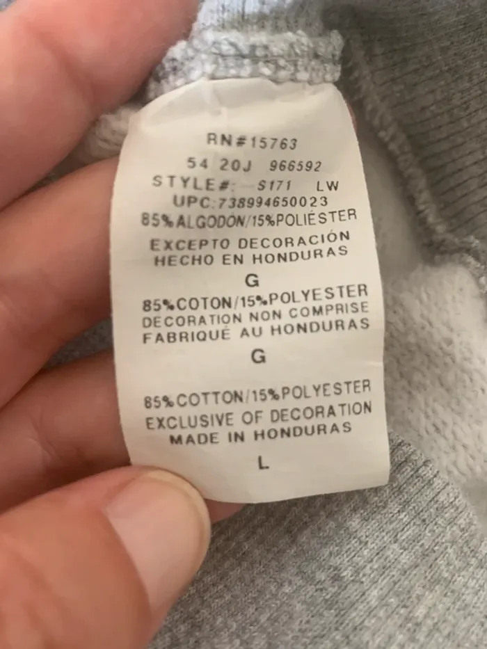 Sweat à capuche gris Champion « Cheapies » style unique - photo numéro 6