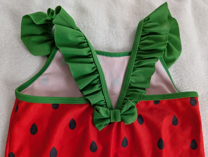 Maillot de bain fraise - 92 - H&M - photo numéro 4