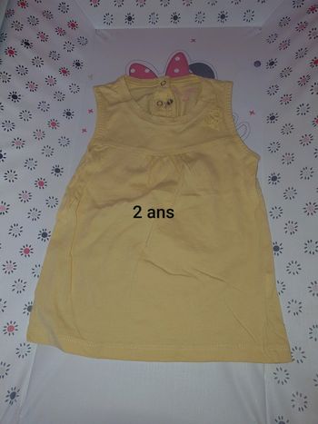 Robe coton 2 ans