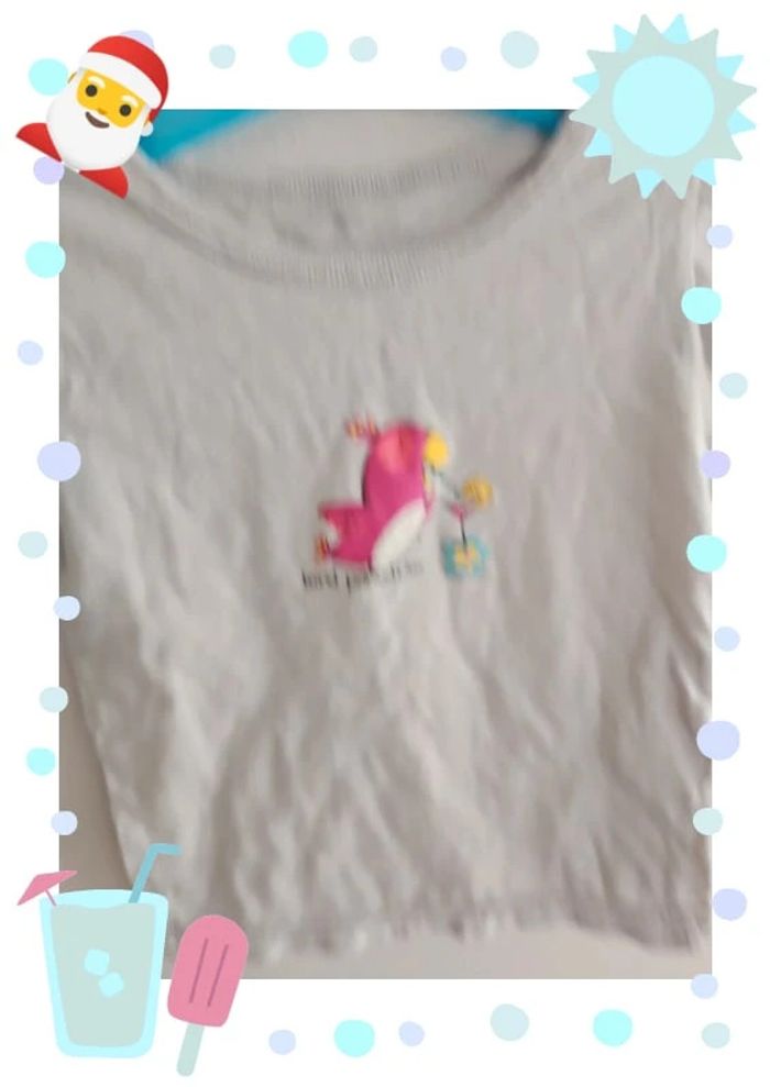 Tee shirt oiseaux taille 3 ans - photo numéro 2