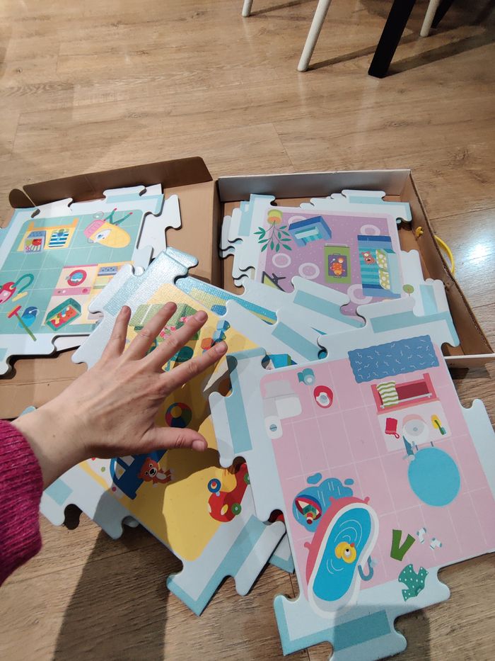 Puzzle géant thème La maison Oxybul - dès 18 mois - photo numéro 6