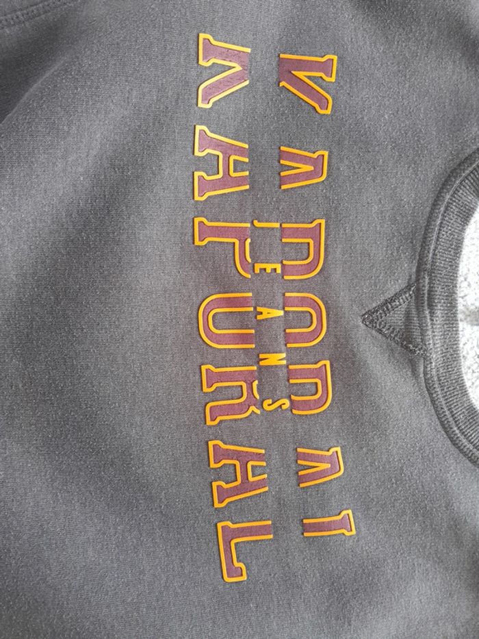 Sweat mixte kaporal avec logo caoutchouc 16 ans - photo numéro 4