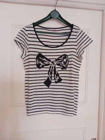 Tee-shirt marrin Camaïeu