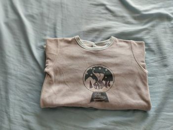 Pyjama velours Petit Bateau taille 24 mois