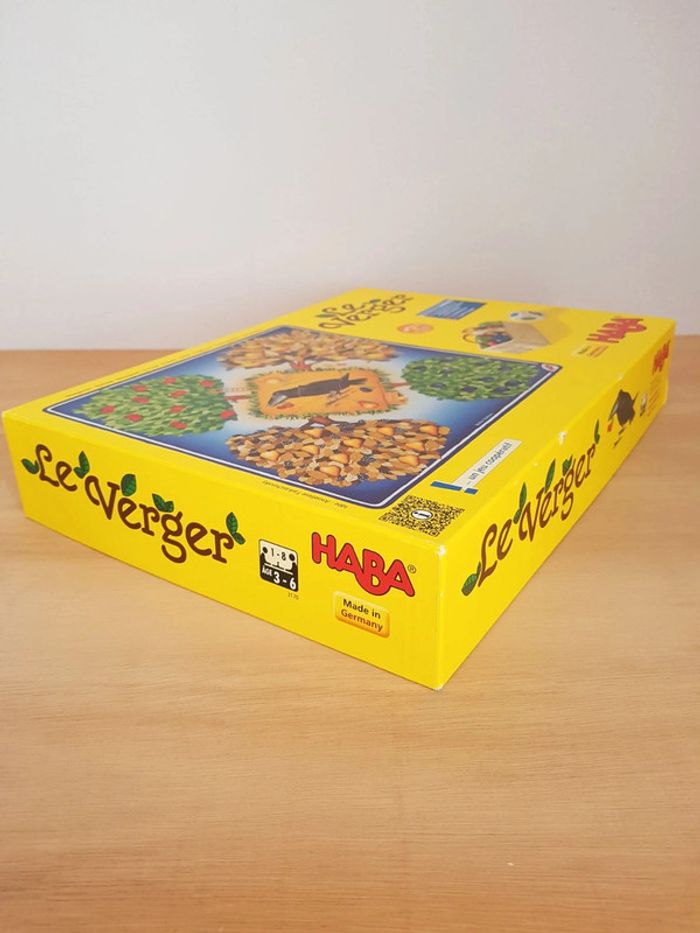 Haba jeu coopératif Le verger avec fruits en bois - photo numéro 14