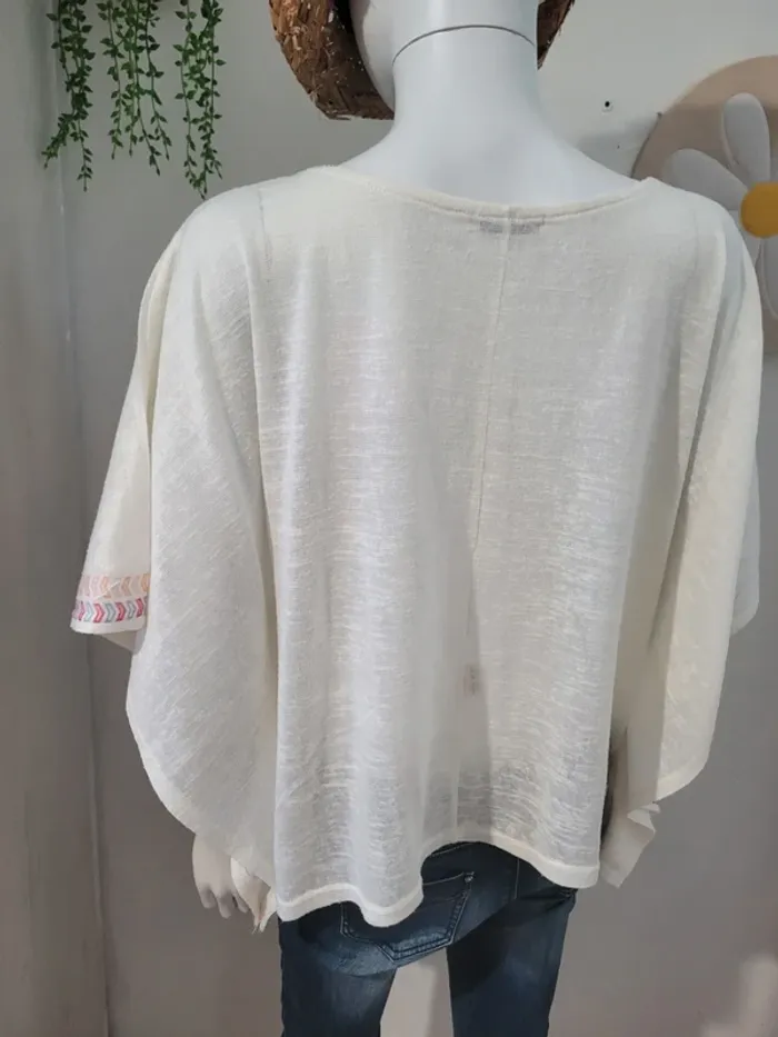T shirt genre petit pull - photo numéro 6