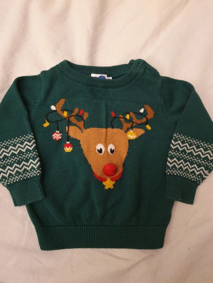 Pull de Noël 6 mois