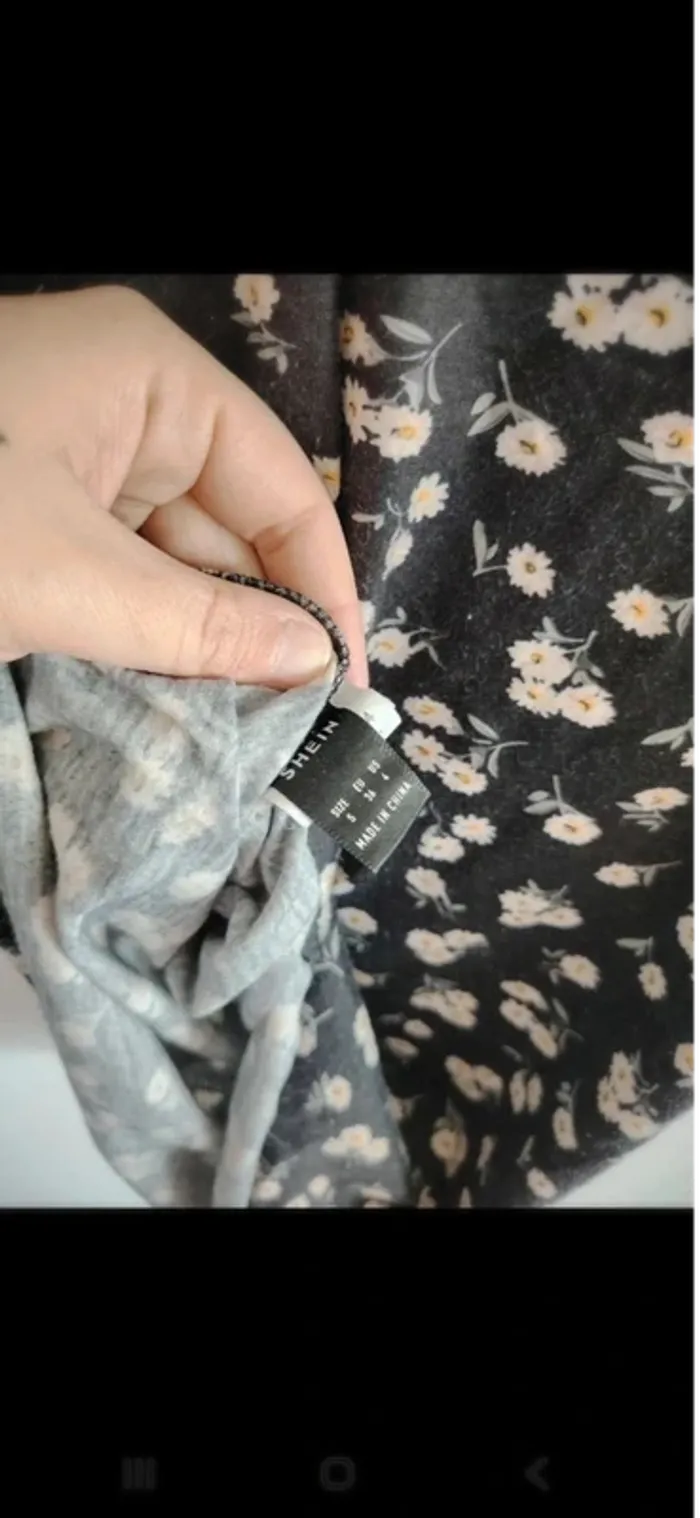 Robe fine fleuri S - photo numéro 2